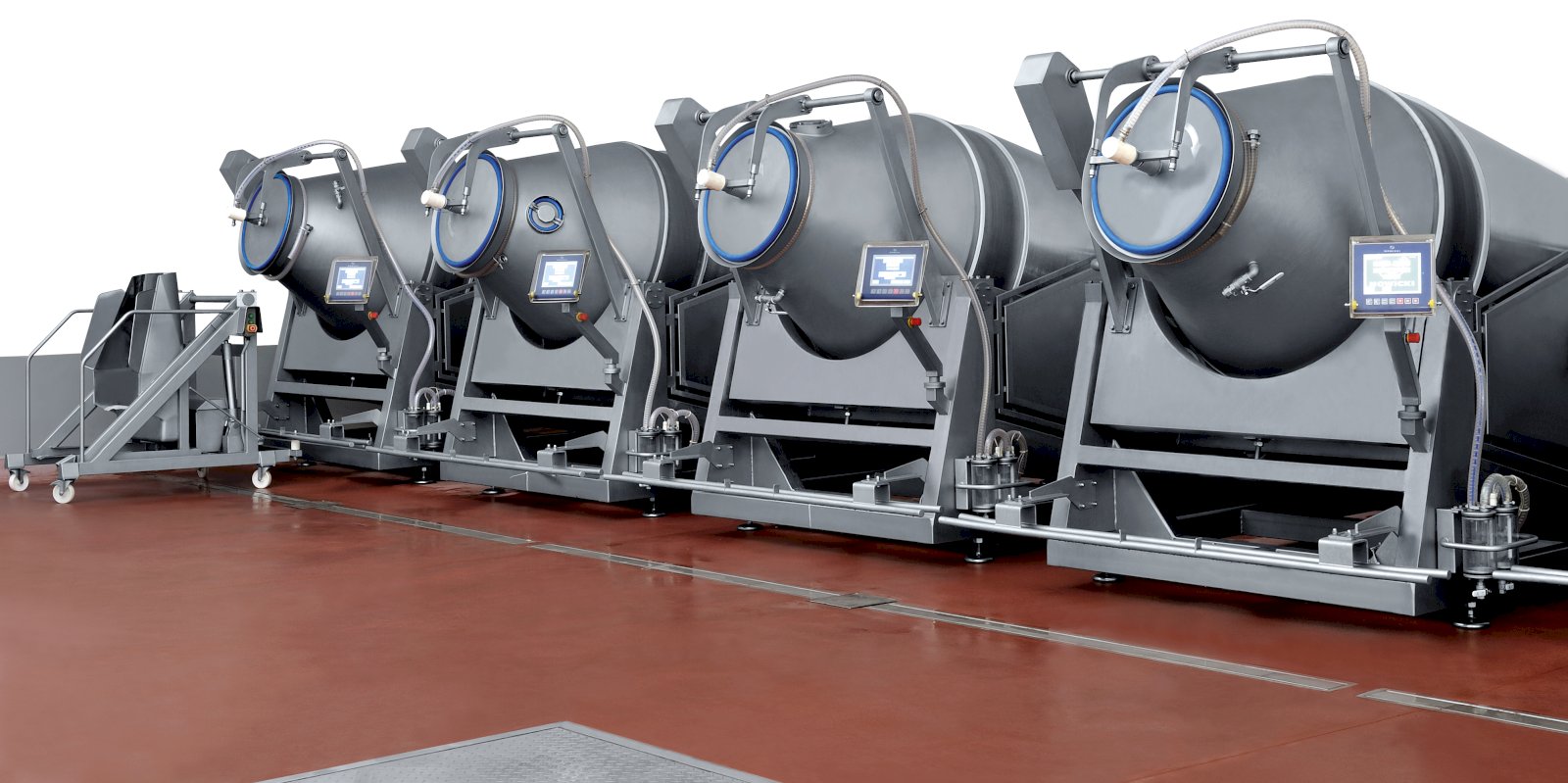 Tilted Vacuum Tumbler