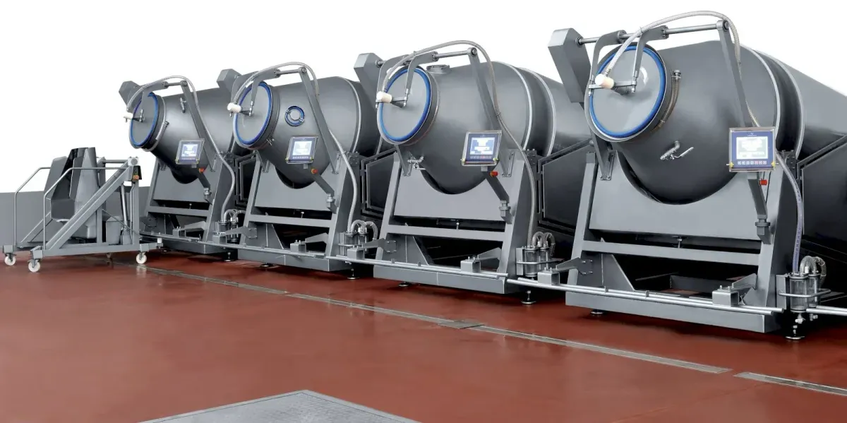 Tilted Vacuum Tumbler